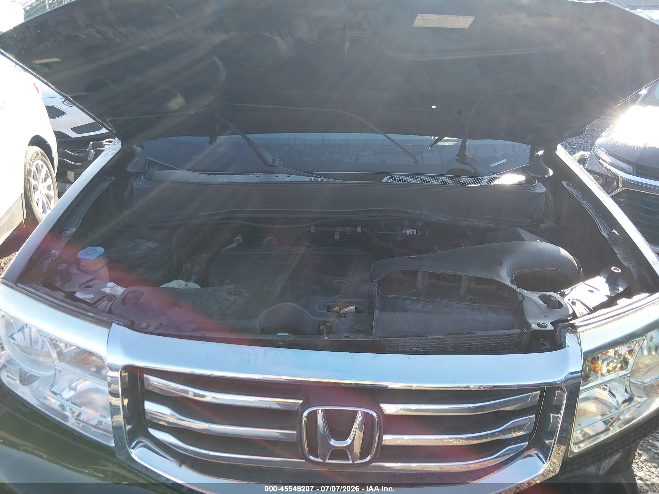 2013 Honda Pilot Touring Black vin: 5FNYF4H94DB004877