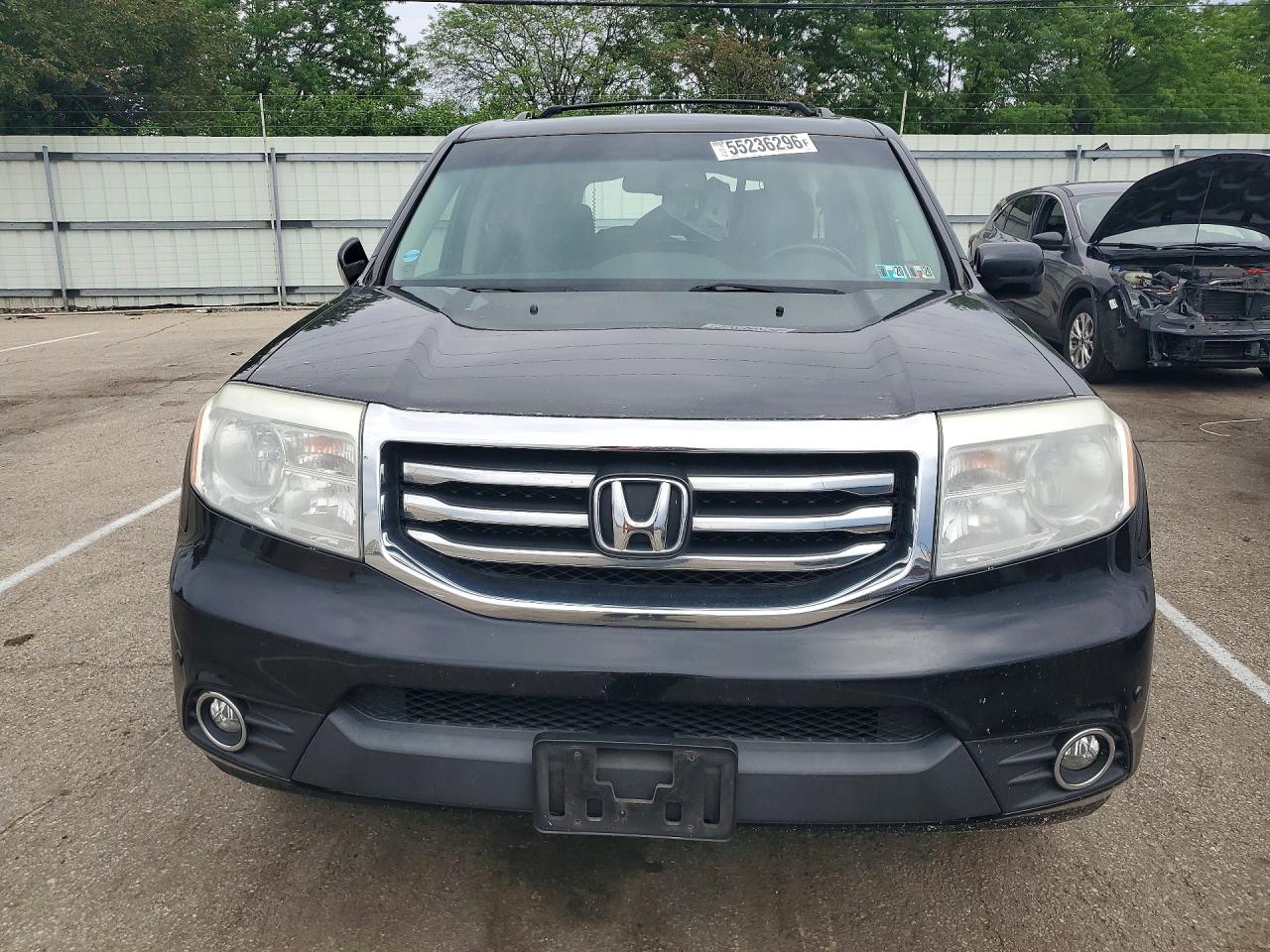 2013 Honda Pilot Touring Black vin: 5FNYF4H94DB070233