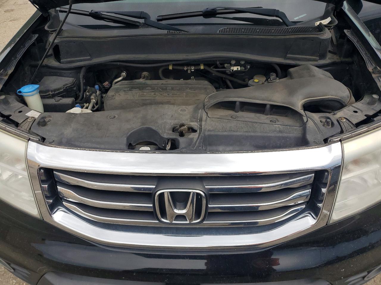 2013 Honda Pilot Touring Black vin: 5FNYF4H94DB070233