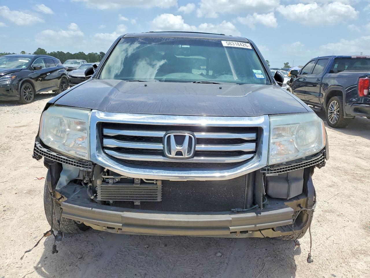 2014 Honda Pilot Touring Gray vin: 5FNYF4H94EB021244