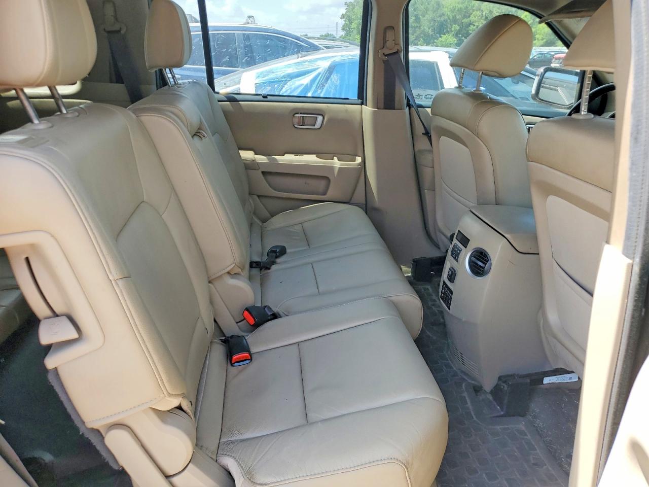 2014 Honda Pilot Touring Gray vin: 5FNYF4H94EB021244