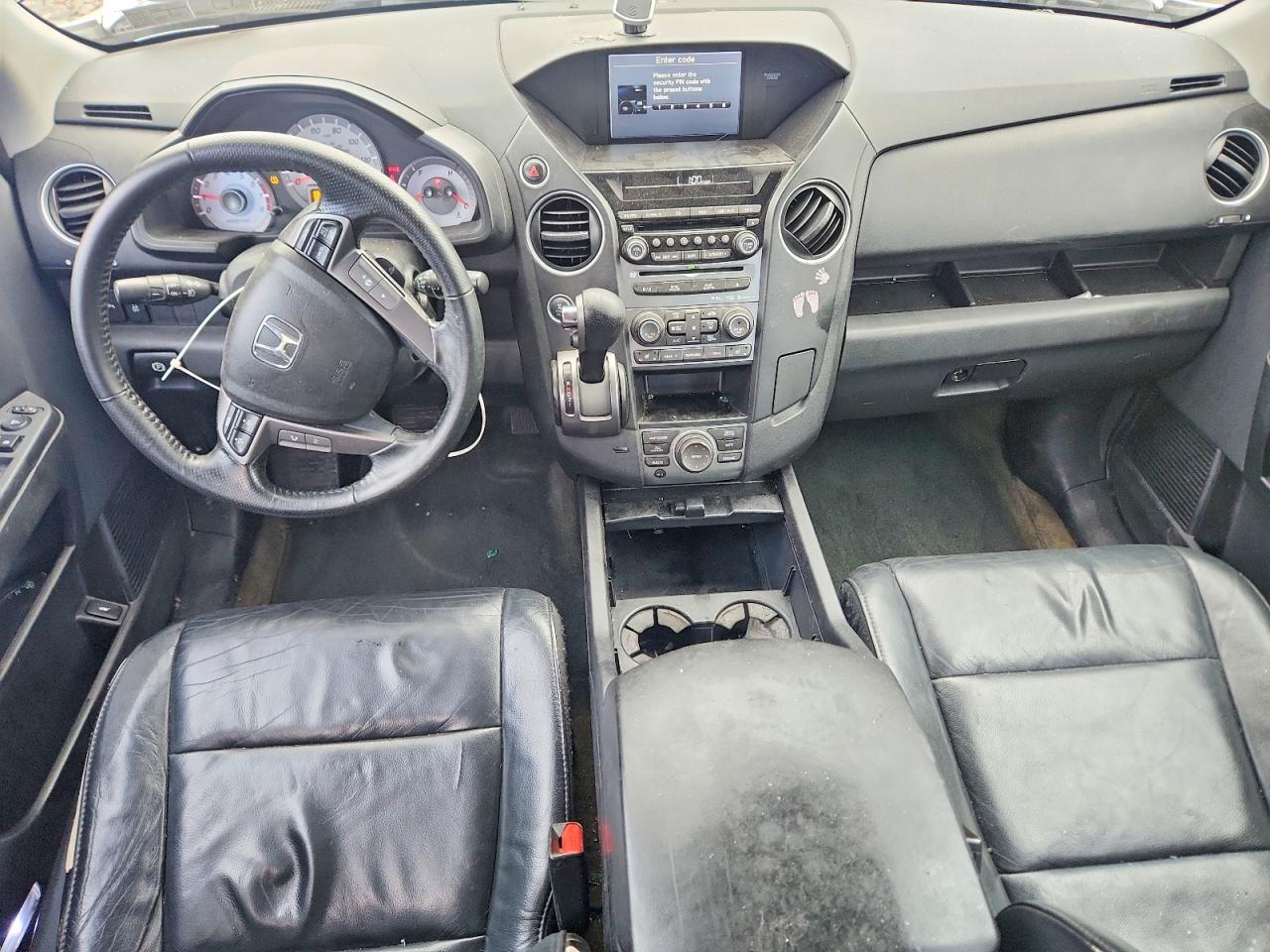 2014 Honda Pilot Touring White vin: 5FNYF4H94EB043910