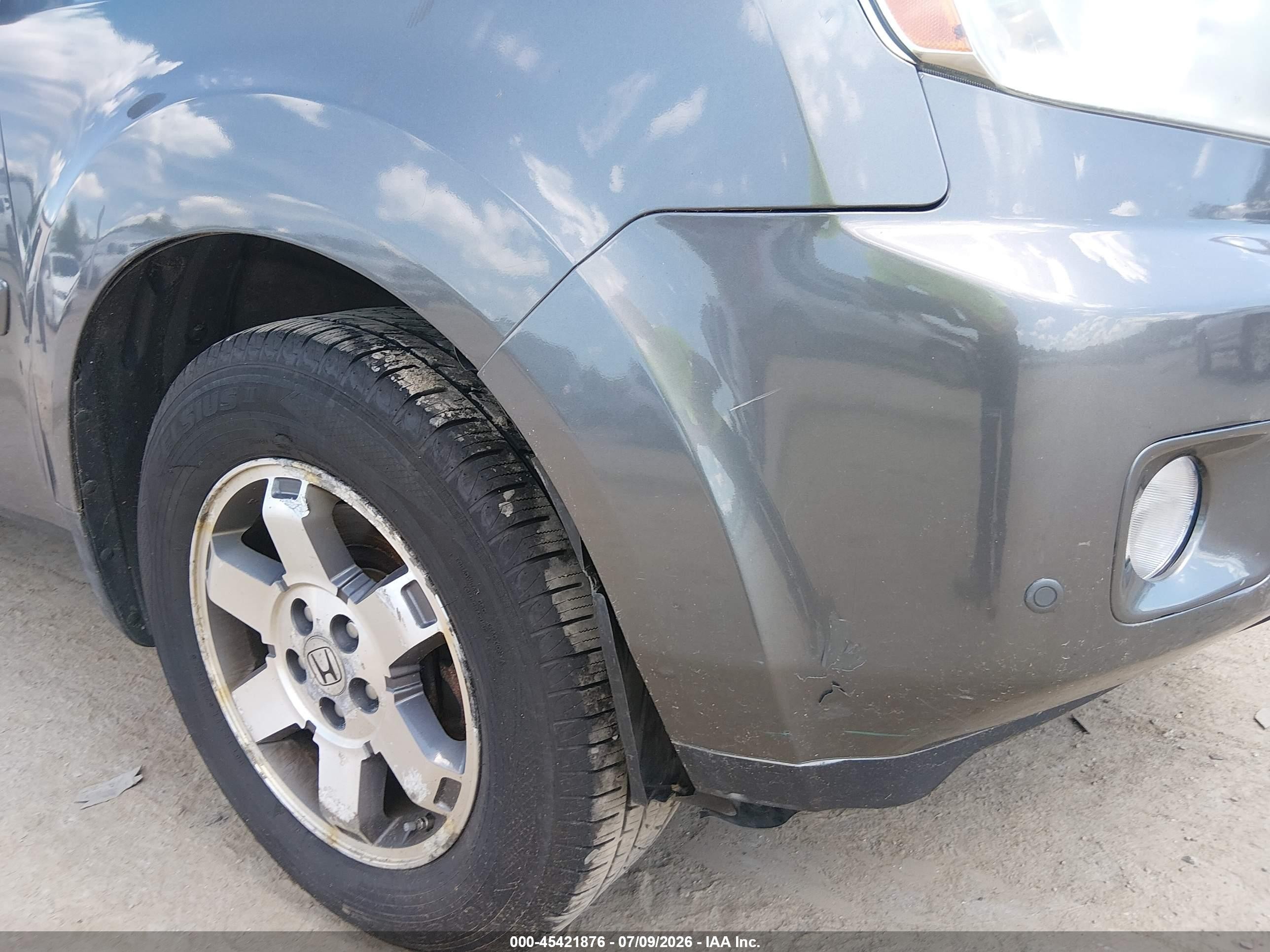2011 Honda Pilot Touring Gray vin: 5FNYF4H95BB042244
