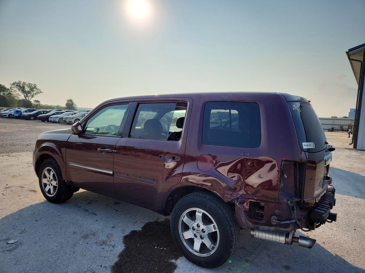 2011 Honda Pilot Touring Brown vin: 5FNYF4H95BB087488