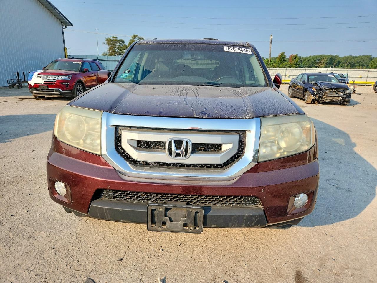 2011 Honda Pilot Touring Brown vin: 5FNYF4H95BB087488
