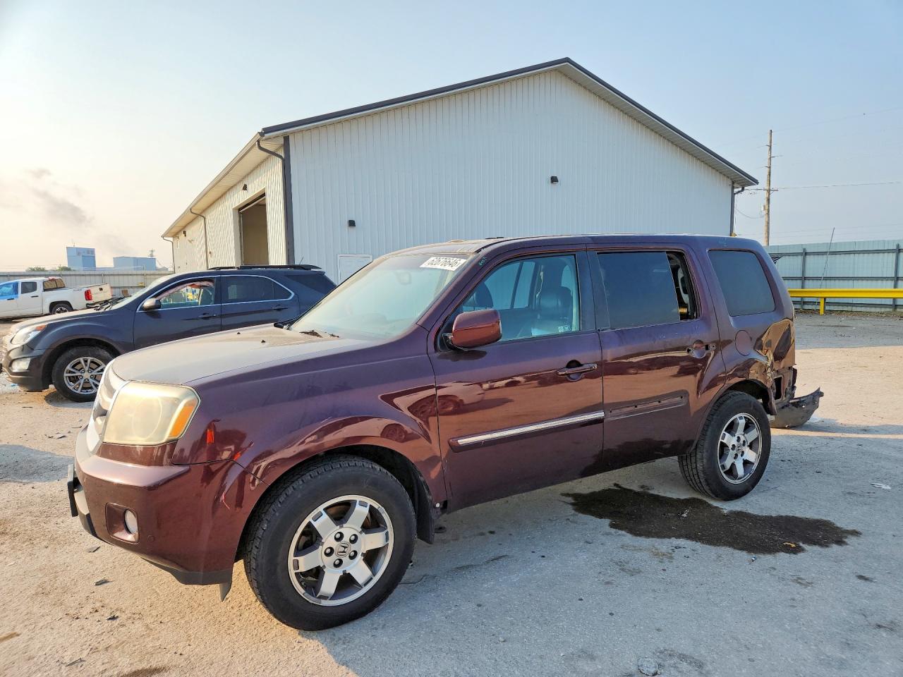 2011 Honda Pilot Touring Brown vin: 5FNYF4H95BB087488