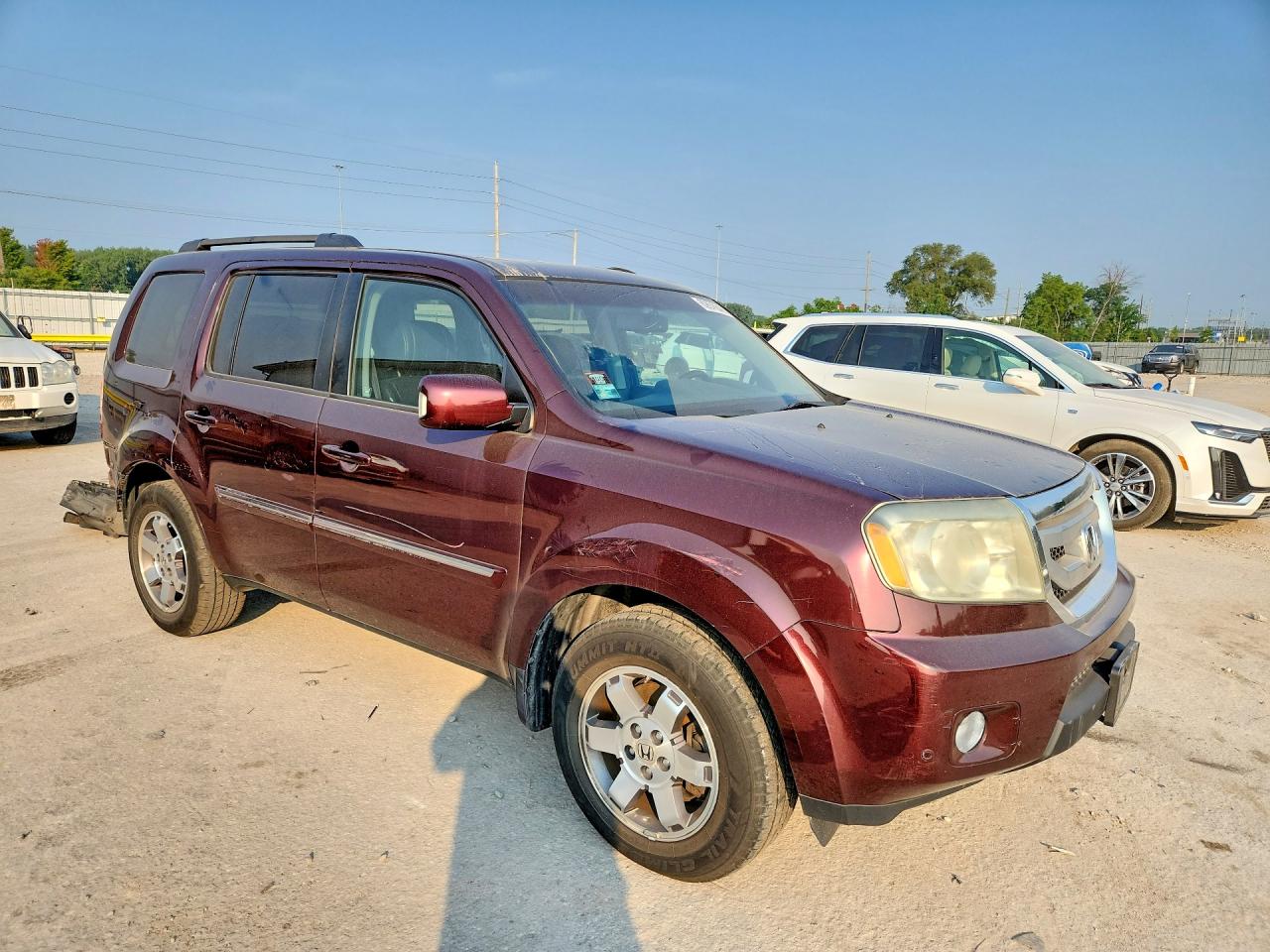 2011 Honda Pilot Touring Brown vin: 5FNYF4H95BB087488