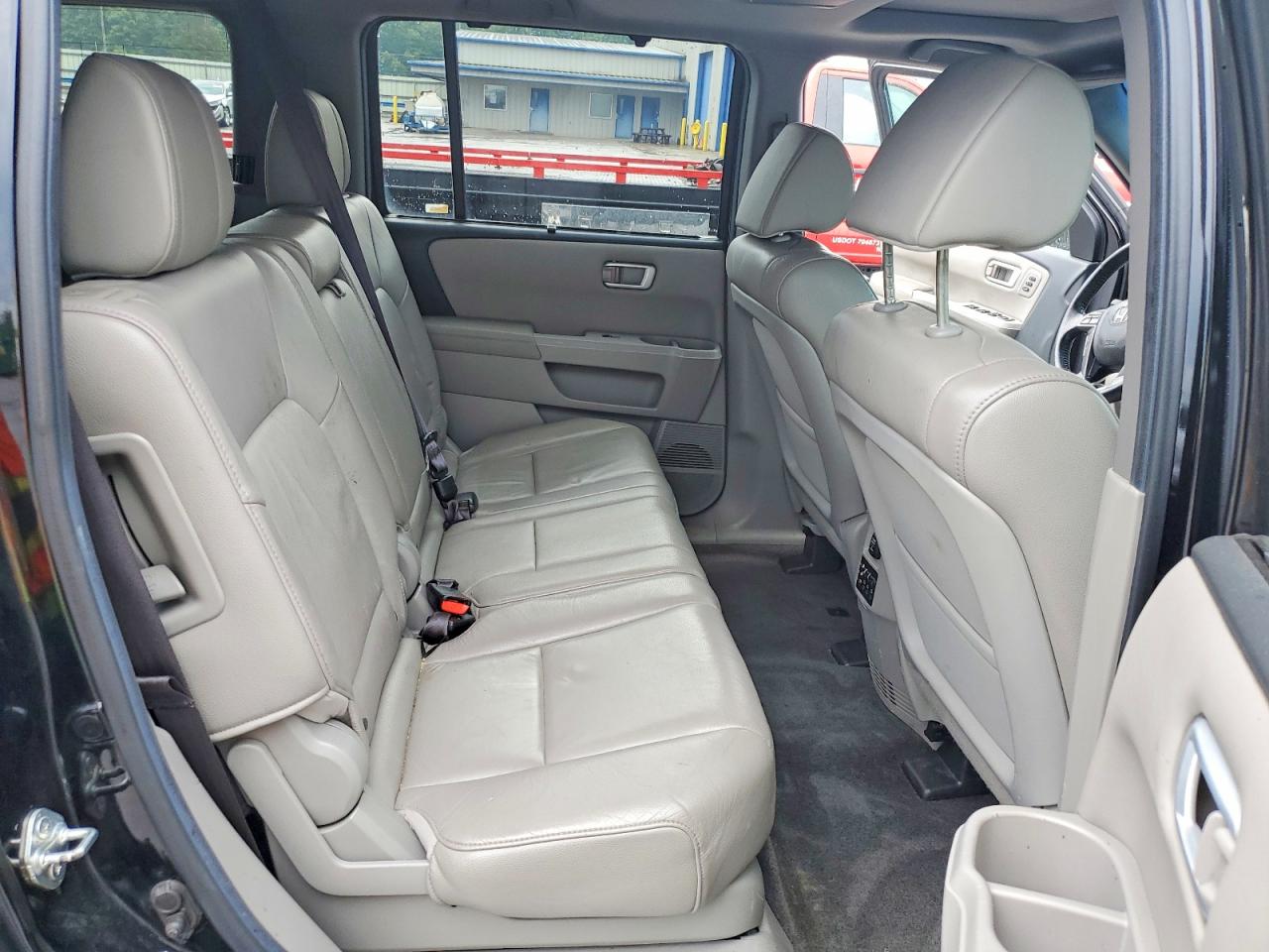 2012 Honda Pilot Touring Black vin: 5FNYF4H95CB001212