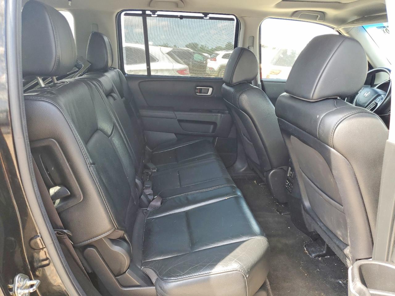 2012 Honda Pilot Touring Черный vin: 5FNYF4H95CB081580