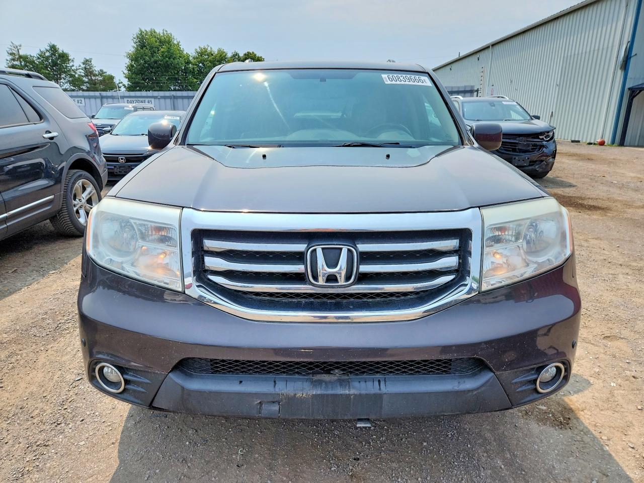 2013 Honda Pilot Touring Brown vin: 5FNYF4H95DB507074