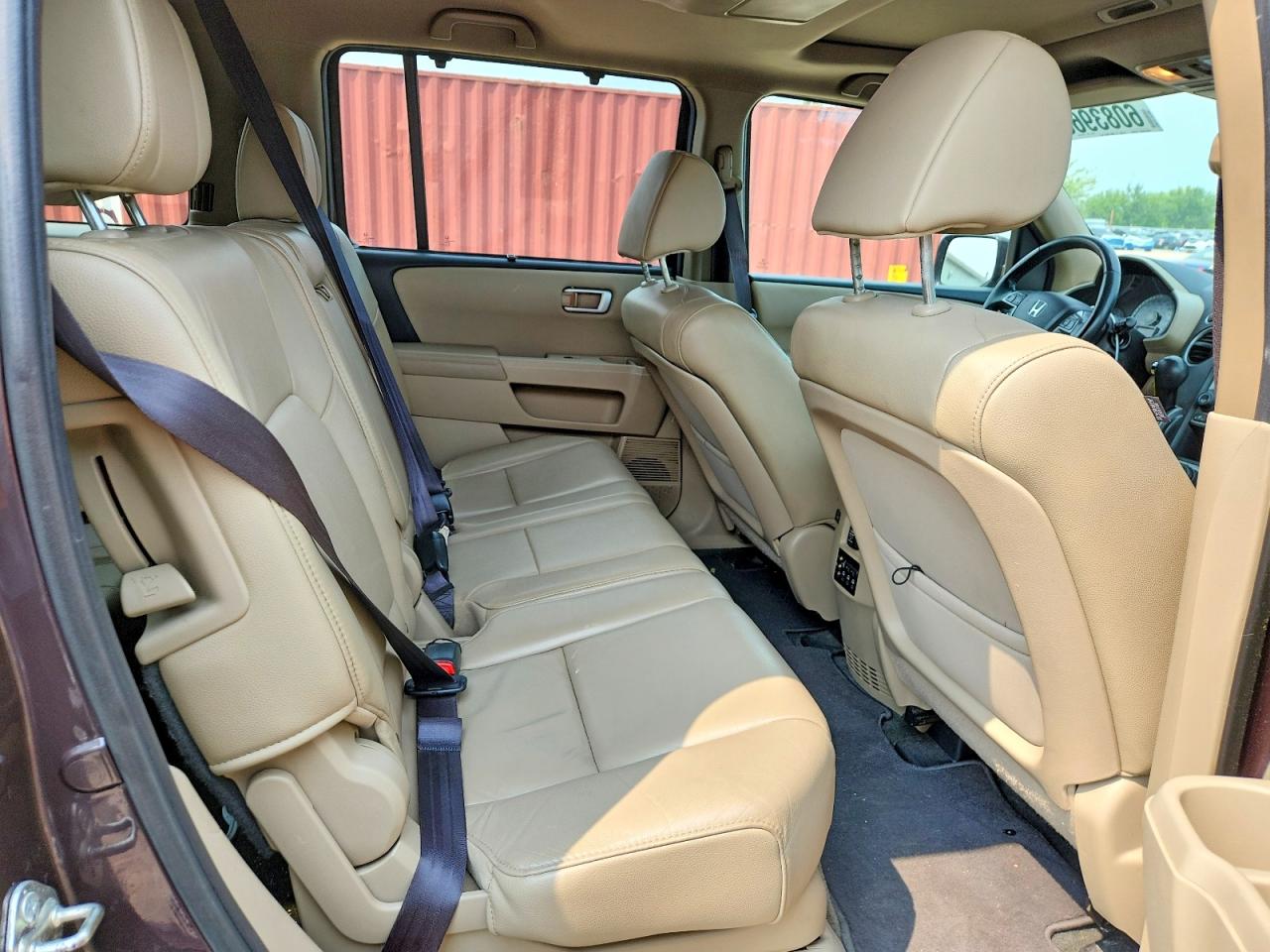 2013 Honda Pilot Touring Brown vin: 5FNYF4H95DB507074