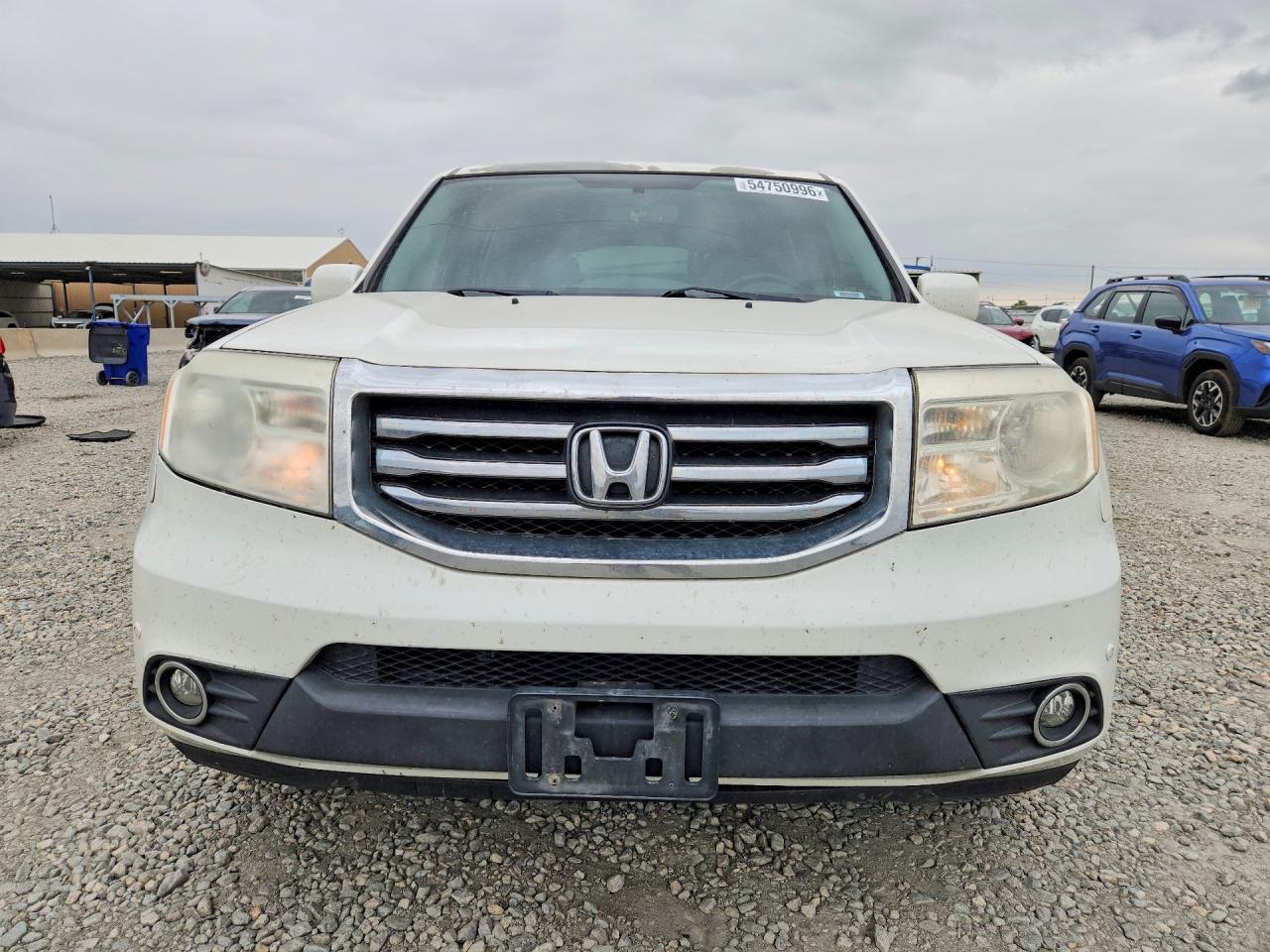 2014 Honda Pilot Touring White vin: 5FNYF4H95EB001441