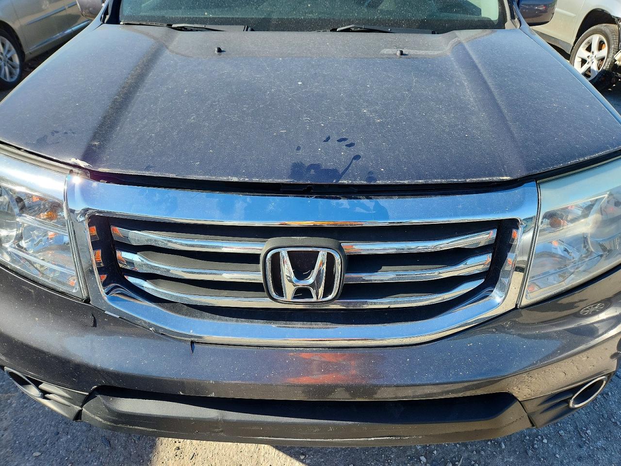 2014 Honda Pilot Touring Gray vin: 5FNYF4H95EB020376
