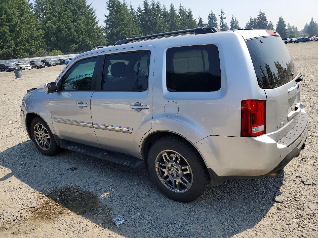 2014 Honda Pilot Touring Silver vin: 5FNYF4H95EB030017