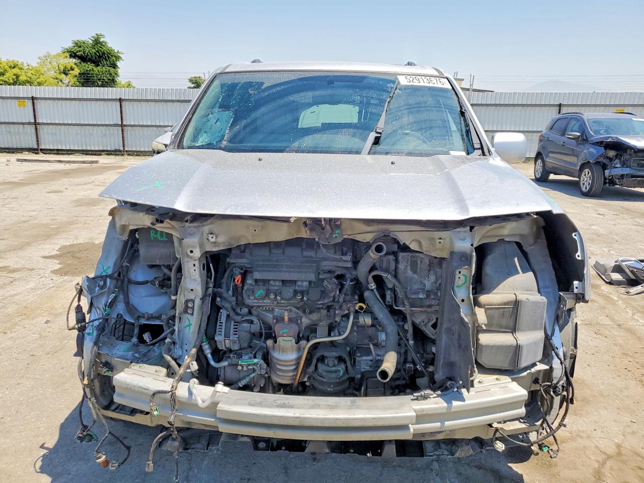 2014 Honda Pilot Touring Silver vin: 5FNYF4H95EB050459