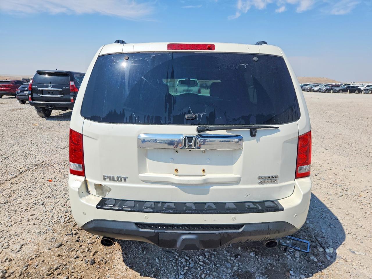2015 Honda Pilot Touring Белый vin: 5FNYF4H95FB010254