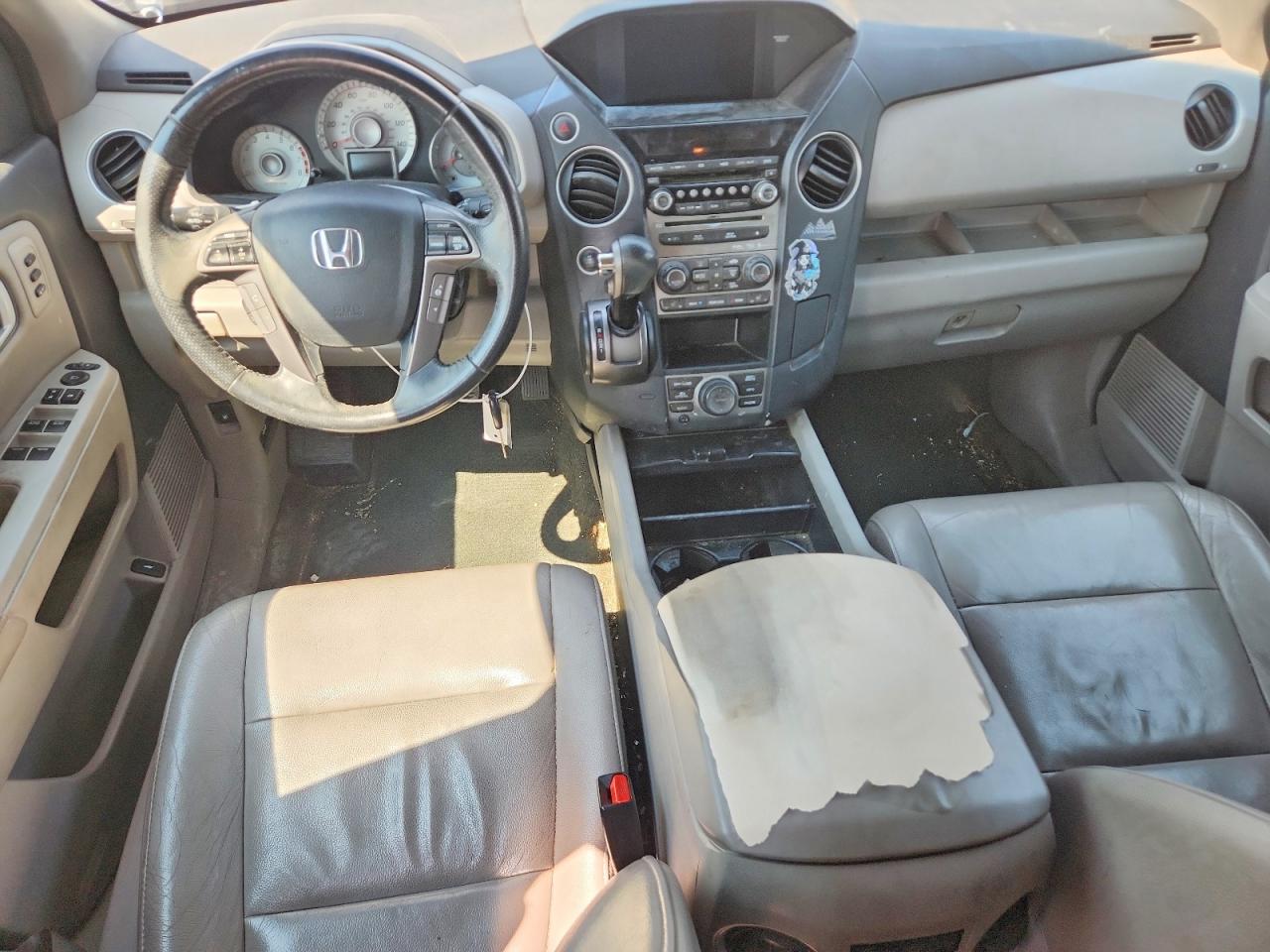 2015 Honda Pilot Touring Белый vin: 5FNYF4H95FB010254