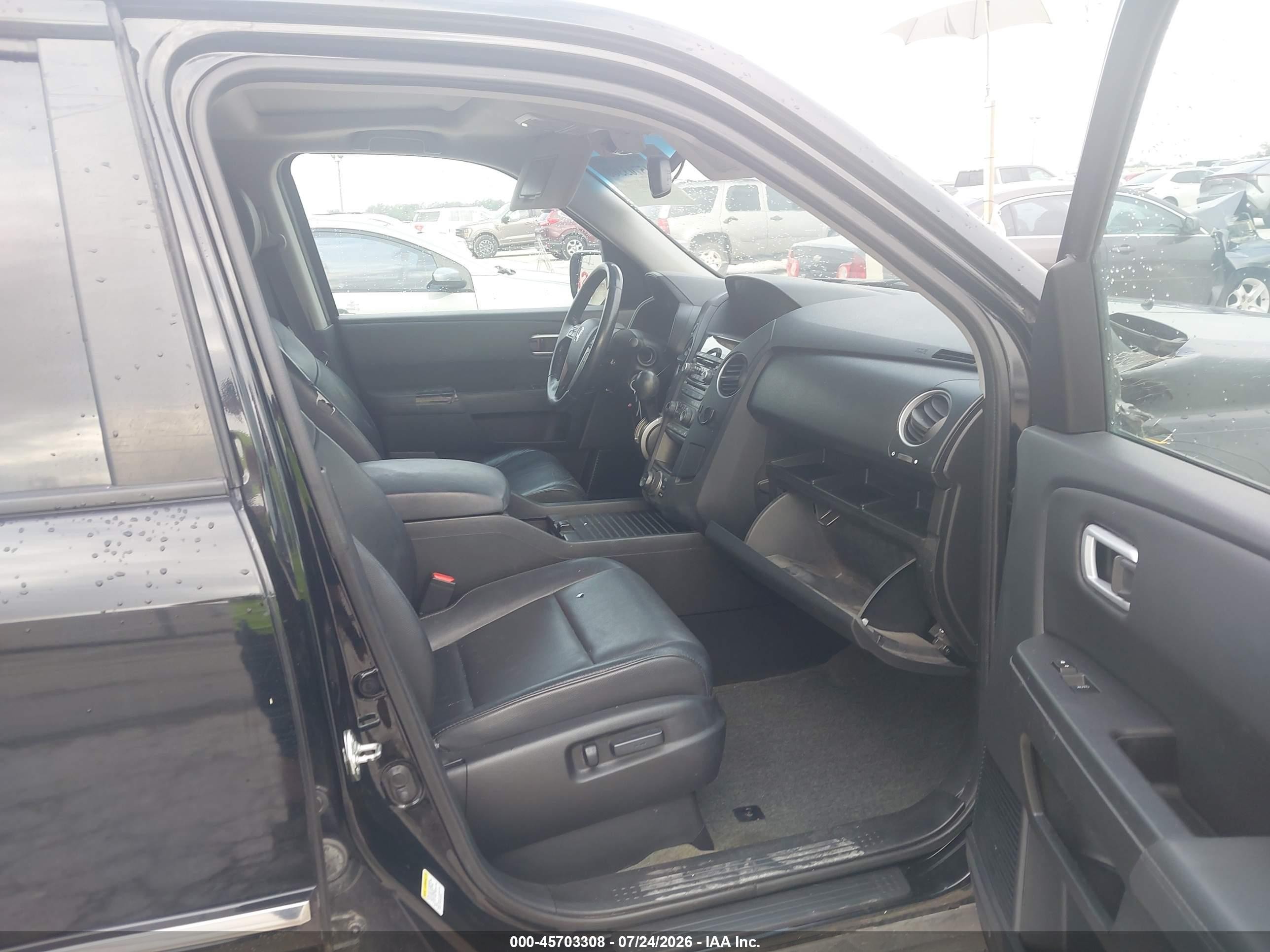 2015 Honda Pilot Touring Black vin: 5FNYF4H95FB071989