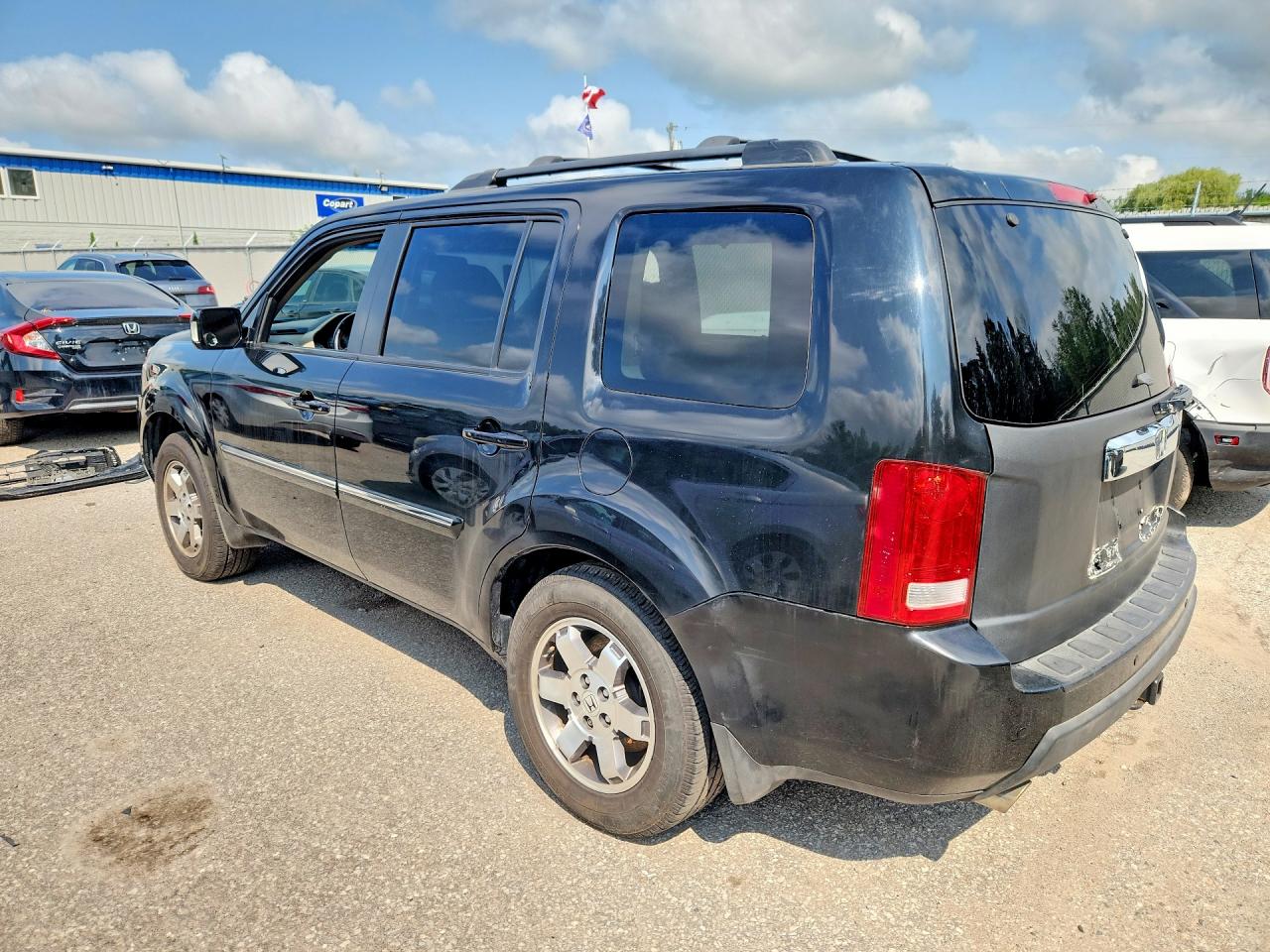 2010 Honda Pilot Black vin: 5FNYF4H96AB502798
