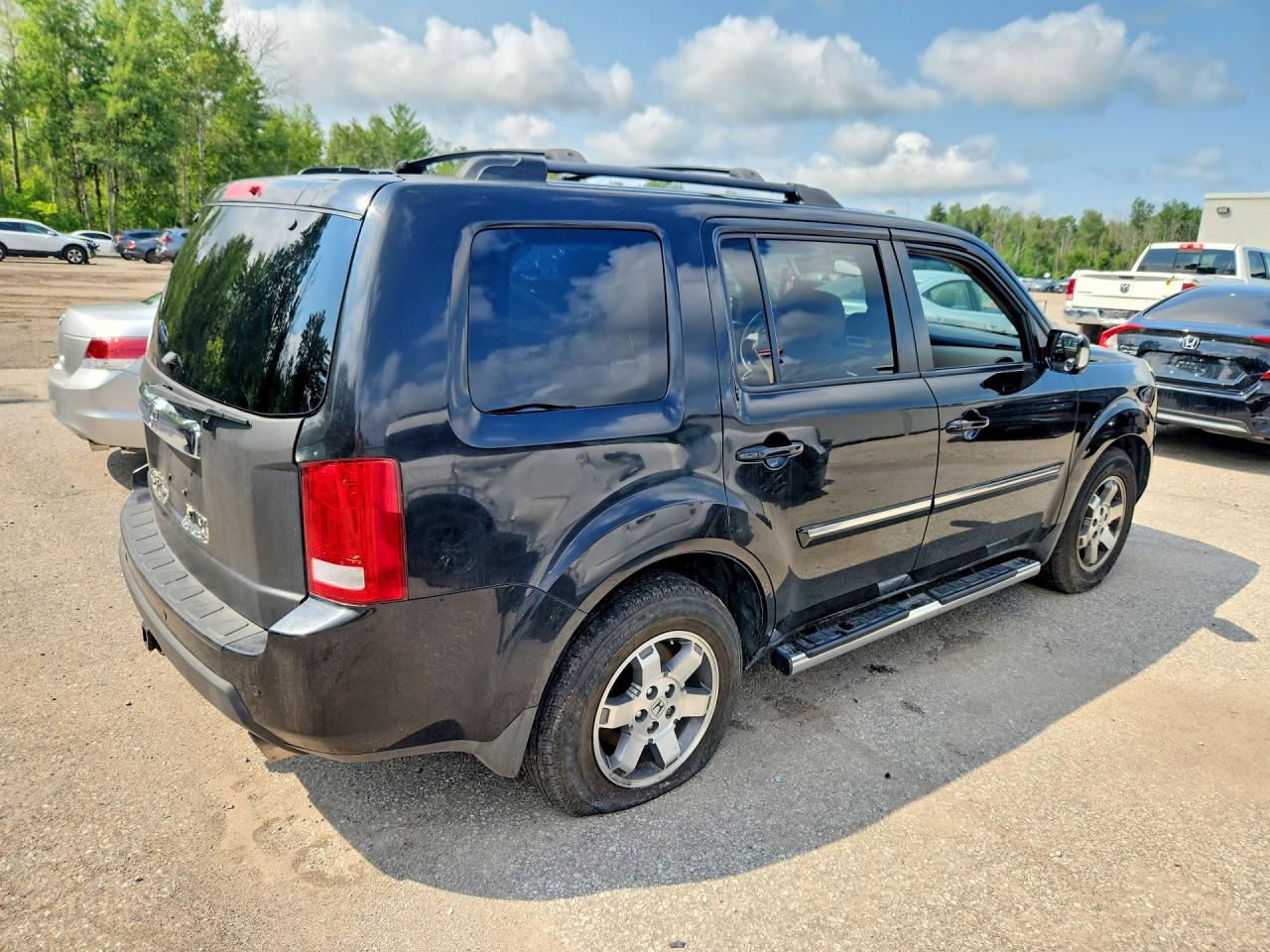 2010 Honda Pilot Black vin: 5FNYF4H96AB502798