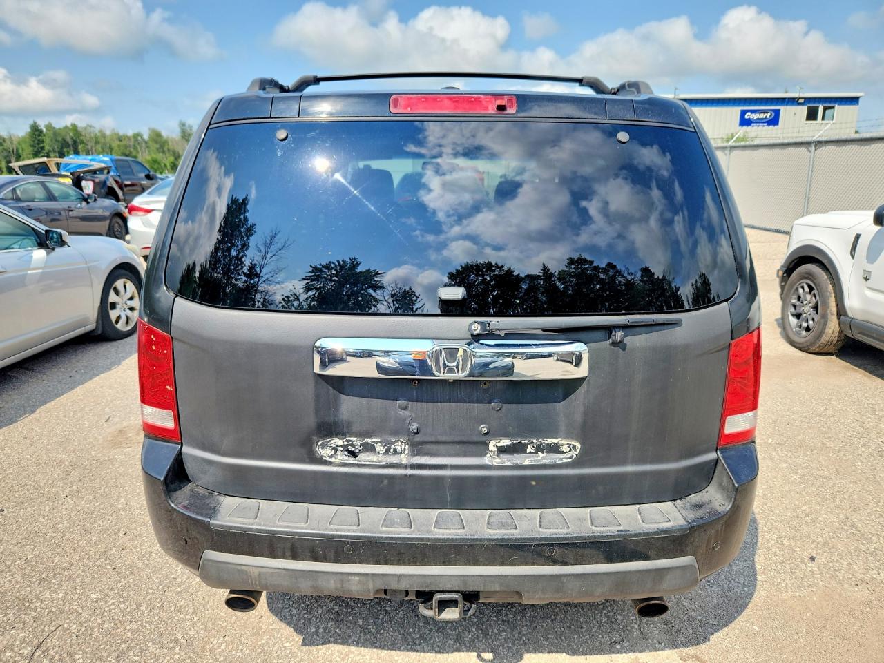 2010 Honda Pilot Black vin: 5FNYF4H96AB502798