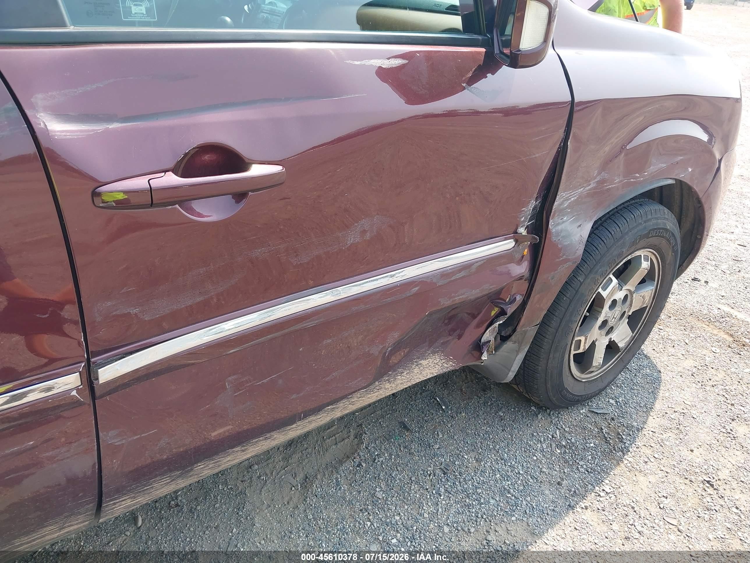 2011 Honda Pilot Touring Темно-бордовый vin: 5FNYF4H96BB042740