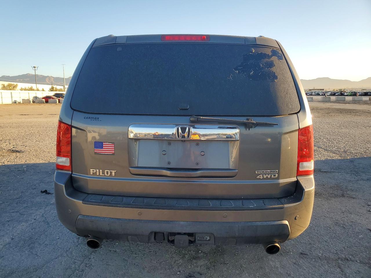 2011 Honda Pilot Touring Серый vin: 5FNYF4H96BB051776