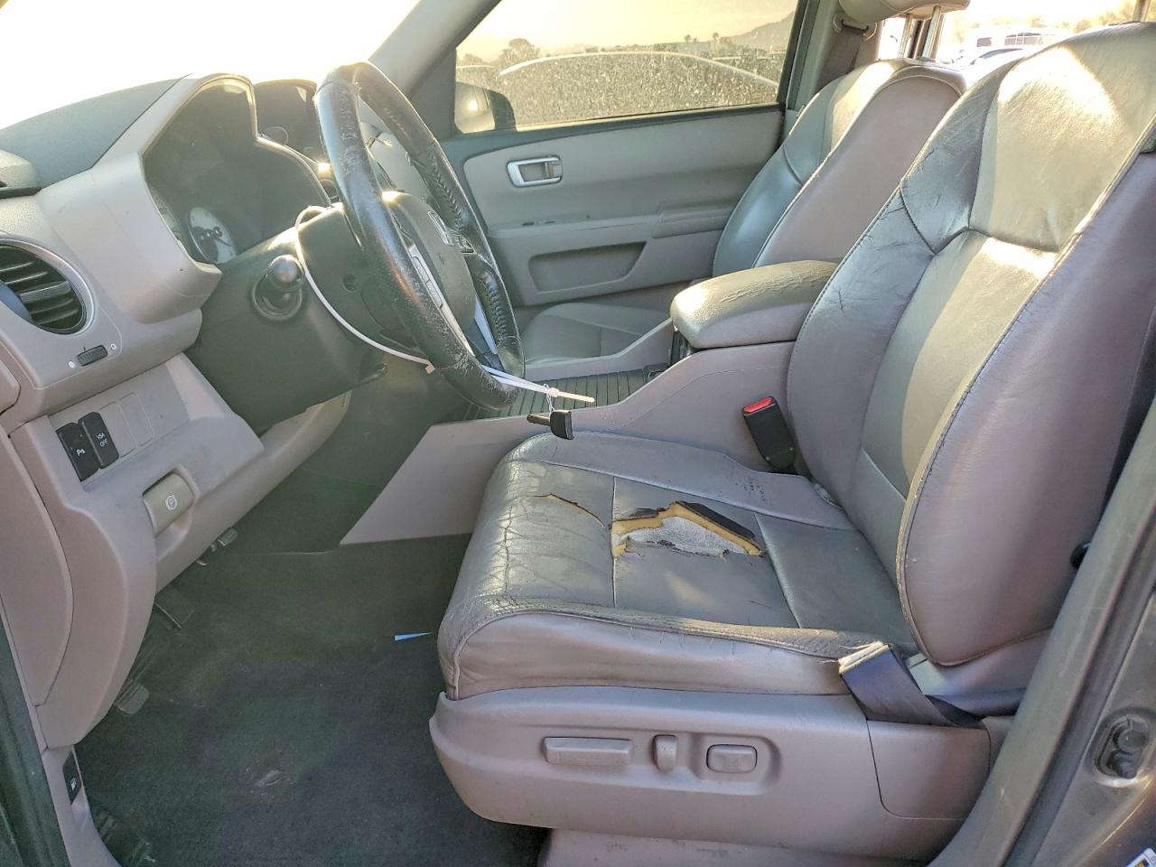 2011 Honda Pilot Touring Серый vin: 5FNYF4H96BB051776