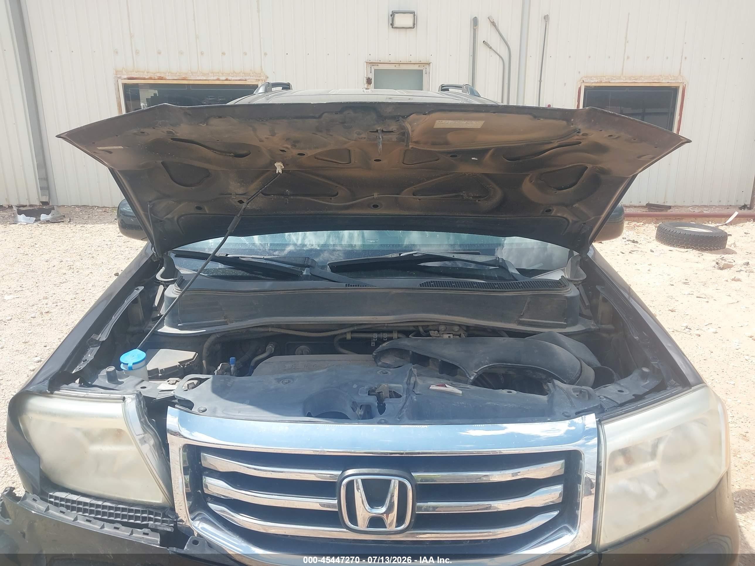 2012 Honda Pilot Touring Black vin: 5FNYF4H96CB069647