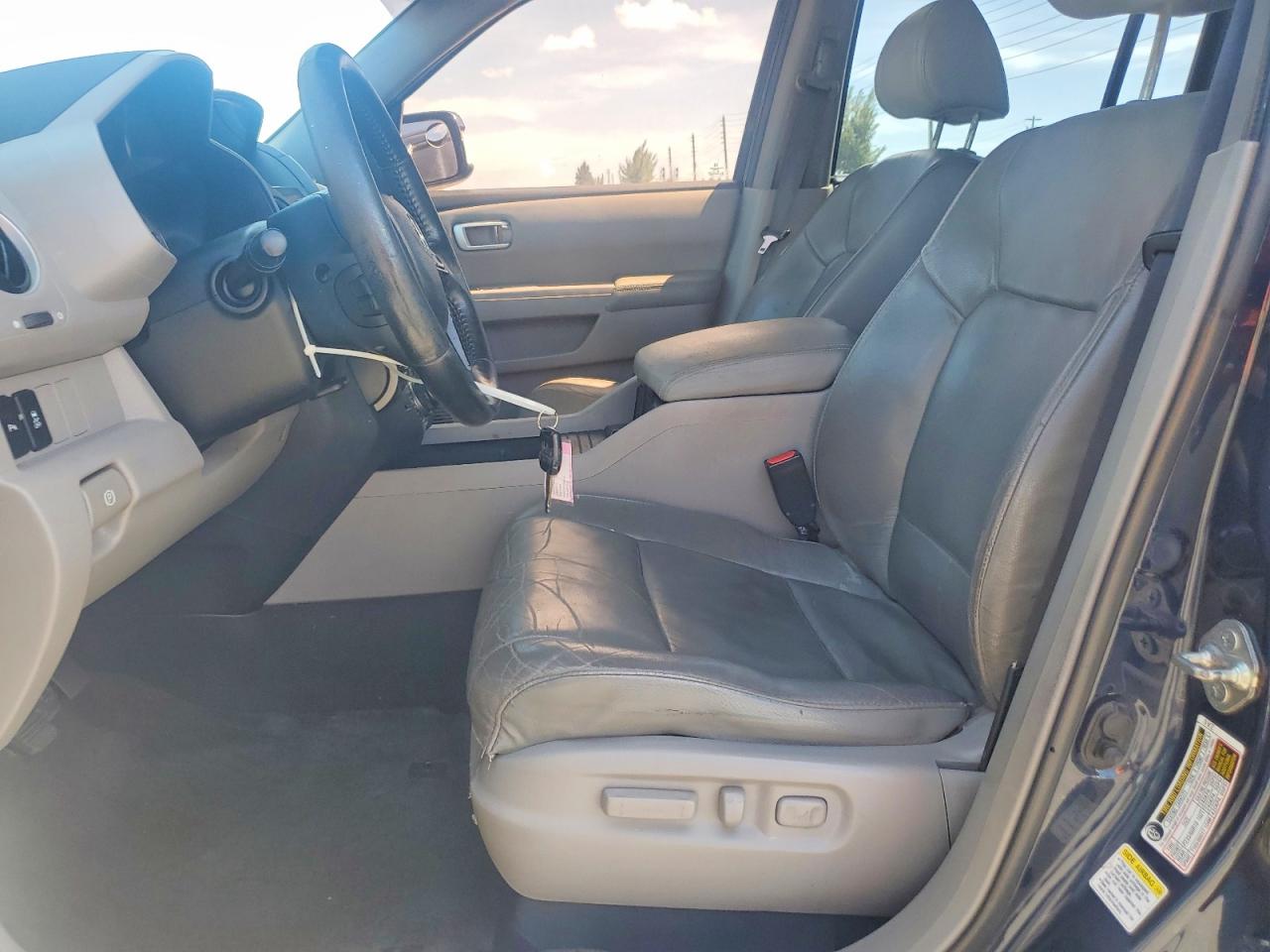 2012 Honda Pilot Touring Blue vin: 5FNYF4H96CB077926