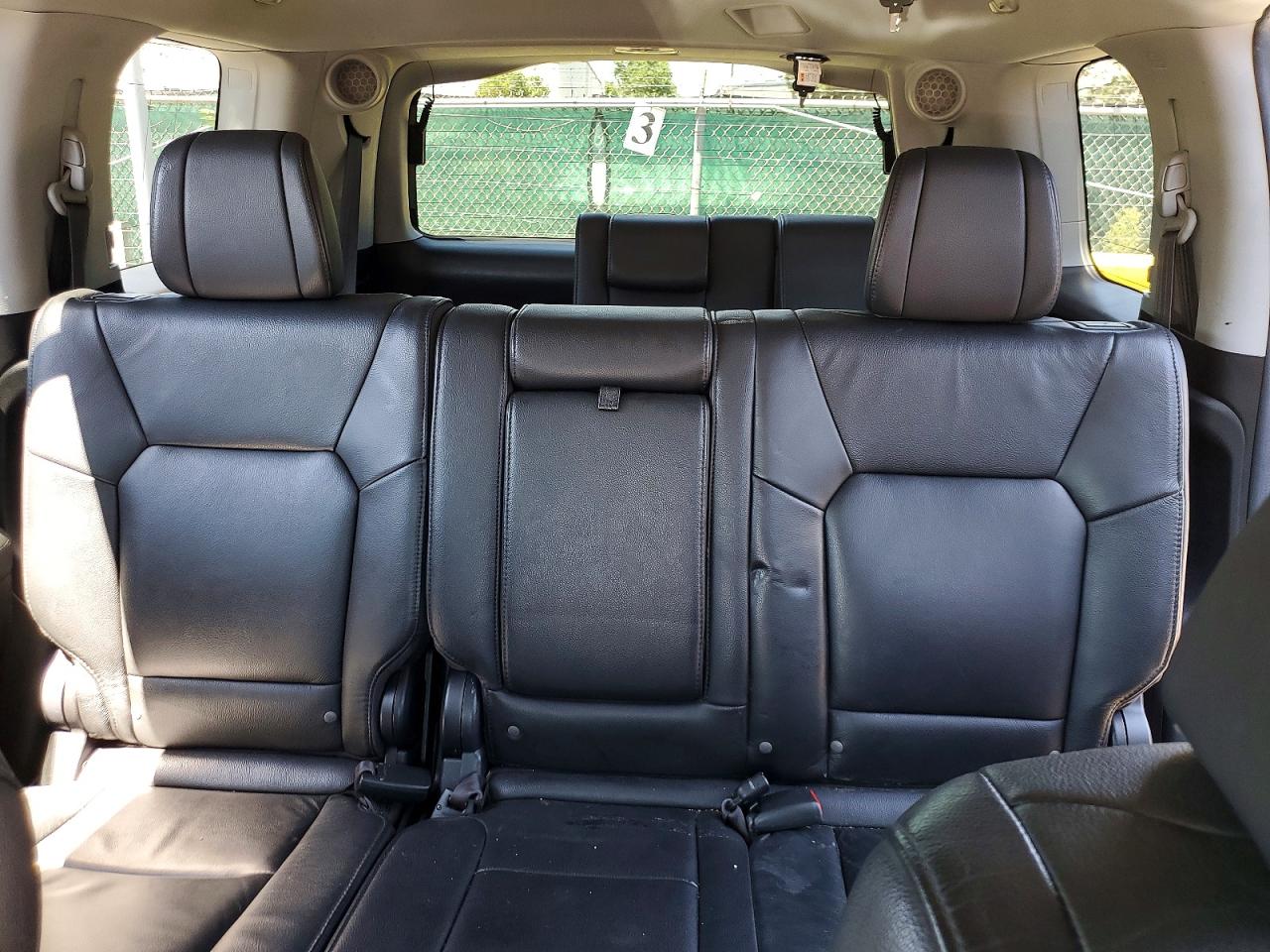 2013 Honda Pilot Touring Burgundy vin: 5FNYF4H96DB017386