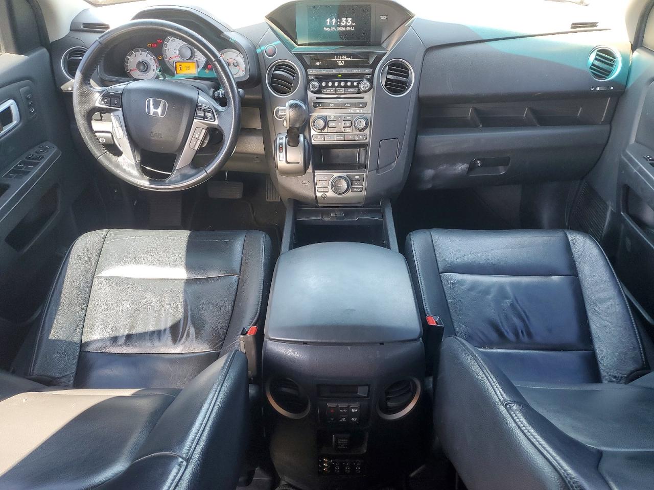 2013 Honda Pilot Touring Black vin: 5FNYF4H96DB017923