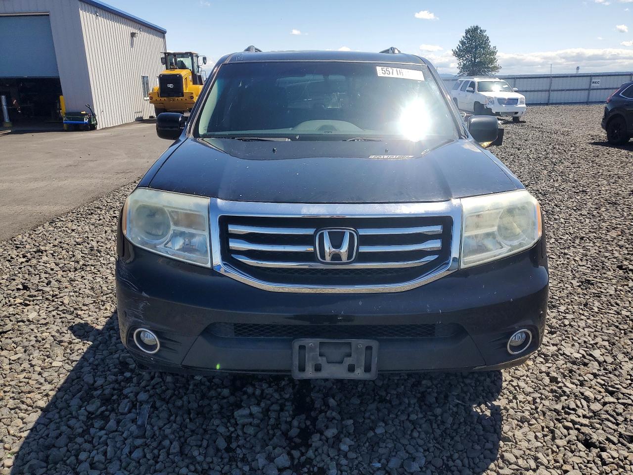 2013 Honda Pilot Touring Black vin: 5FNYF4H96DB017923