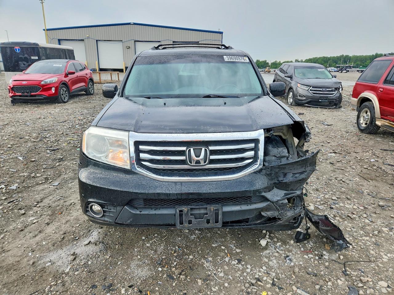 2013 Honda Pilot Touring Black vin: 5FNYF4H96DB021583