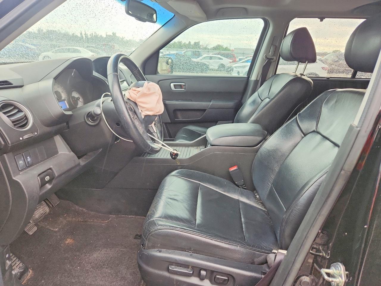 2013 Honda Pilot Touring Black vin: 5FNYF4H96DB021583