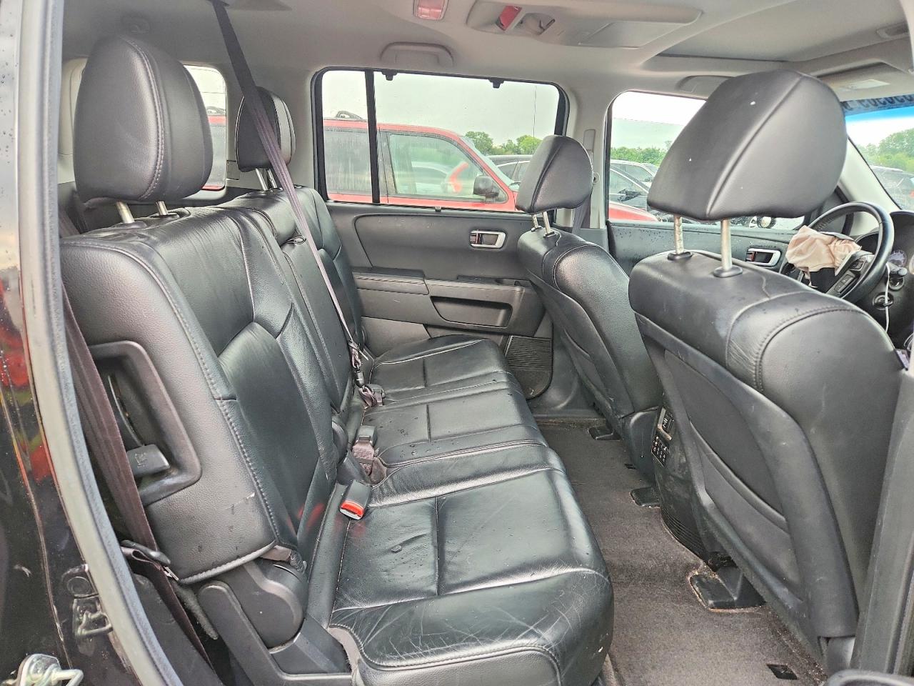 2013 Honda Pilot Touring Black vin: 5FNYF4H96DB021583
