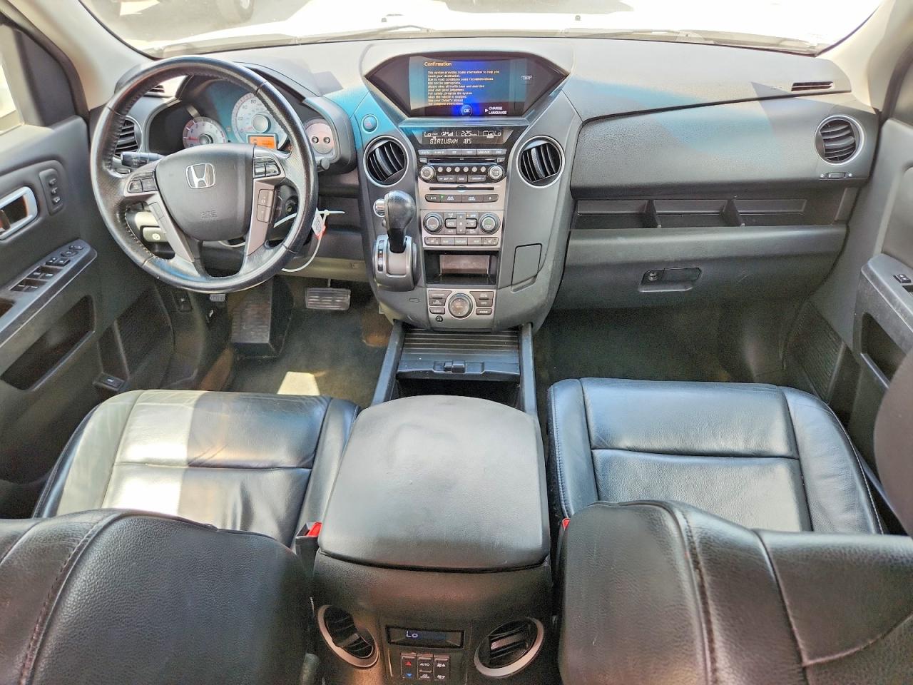 2013 Honda Pilot Touring White vin: 5FNYF4H96DB029893