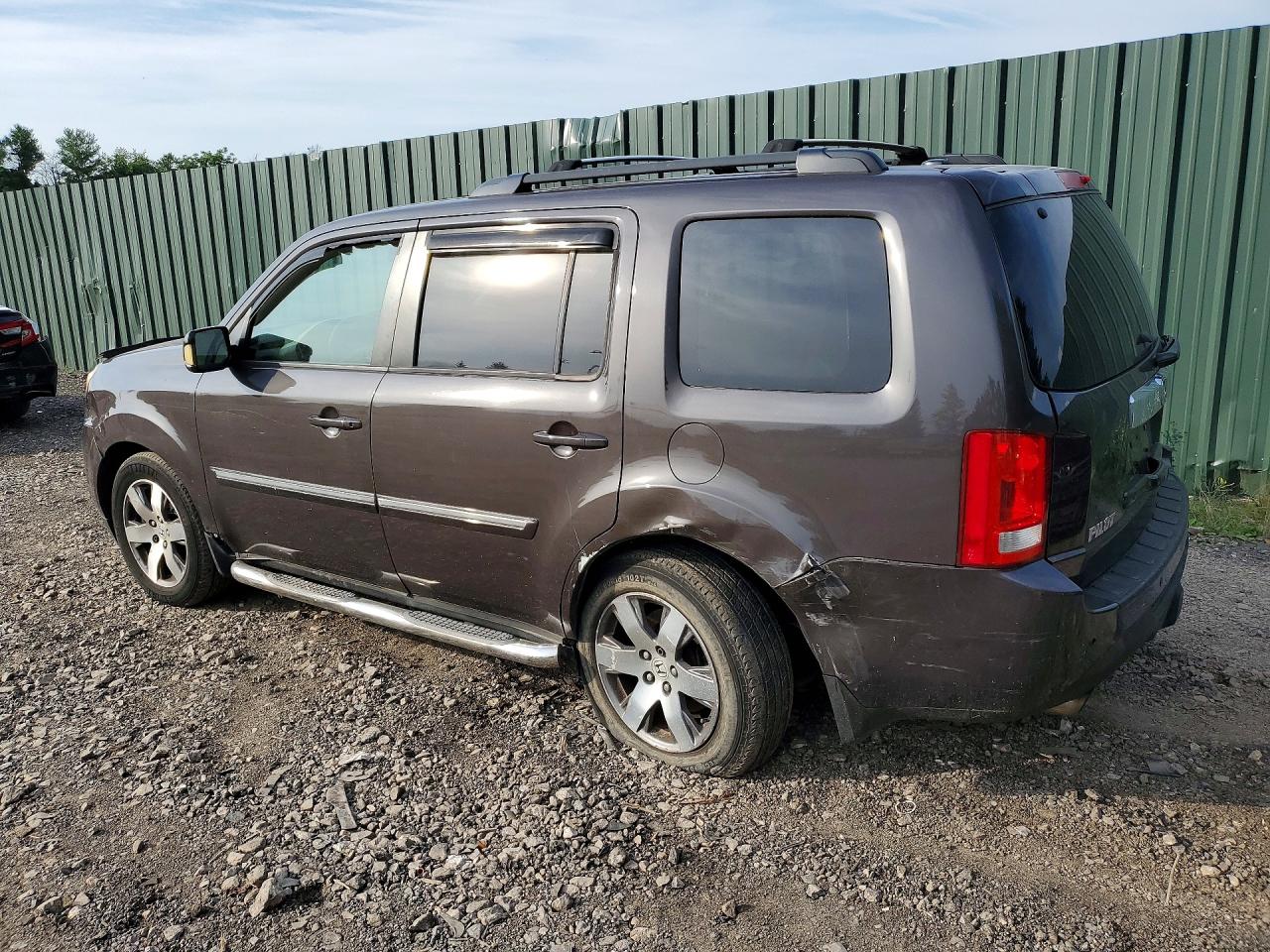 2014 Honda Pilot Touring Brown vin: 5FNYF4H96EB008382