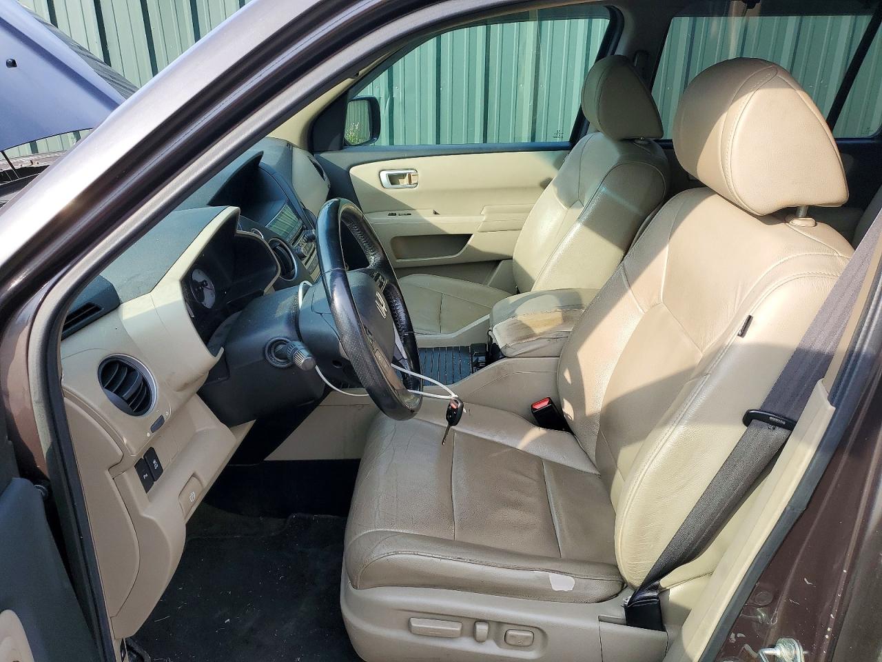 2014 Honda Pilot Touring Brown vin: 5FNYF4H96EB008382