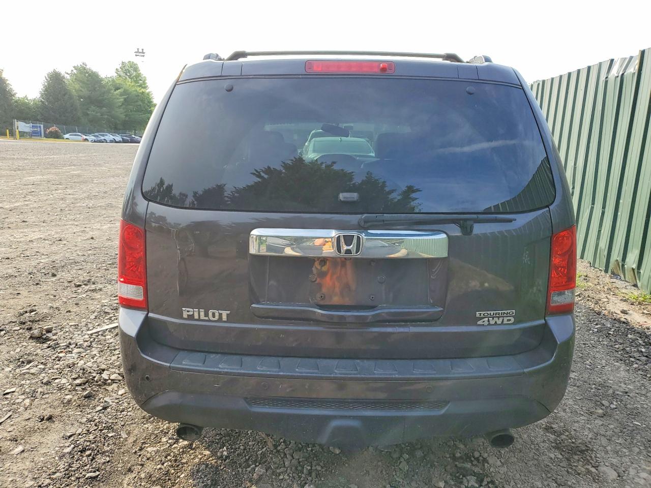 2014 Honda Pilot Touring Brown vin: 5FNYF4H96EB008382