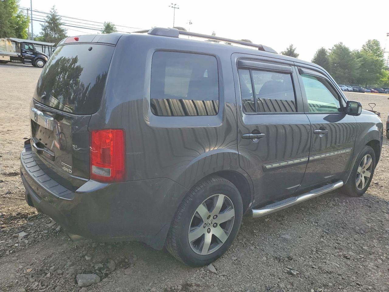 2014 Honda Pilot Touring Brown vin: 5FNYF4H96EB008382