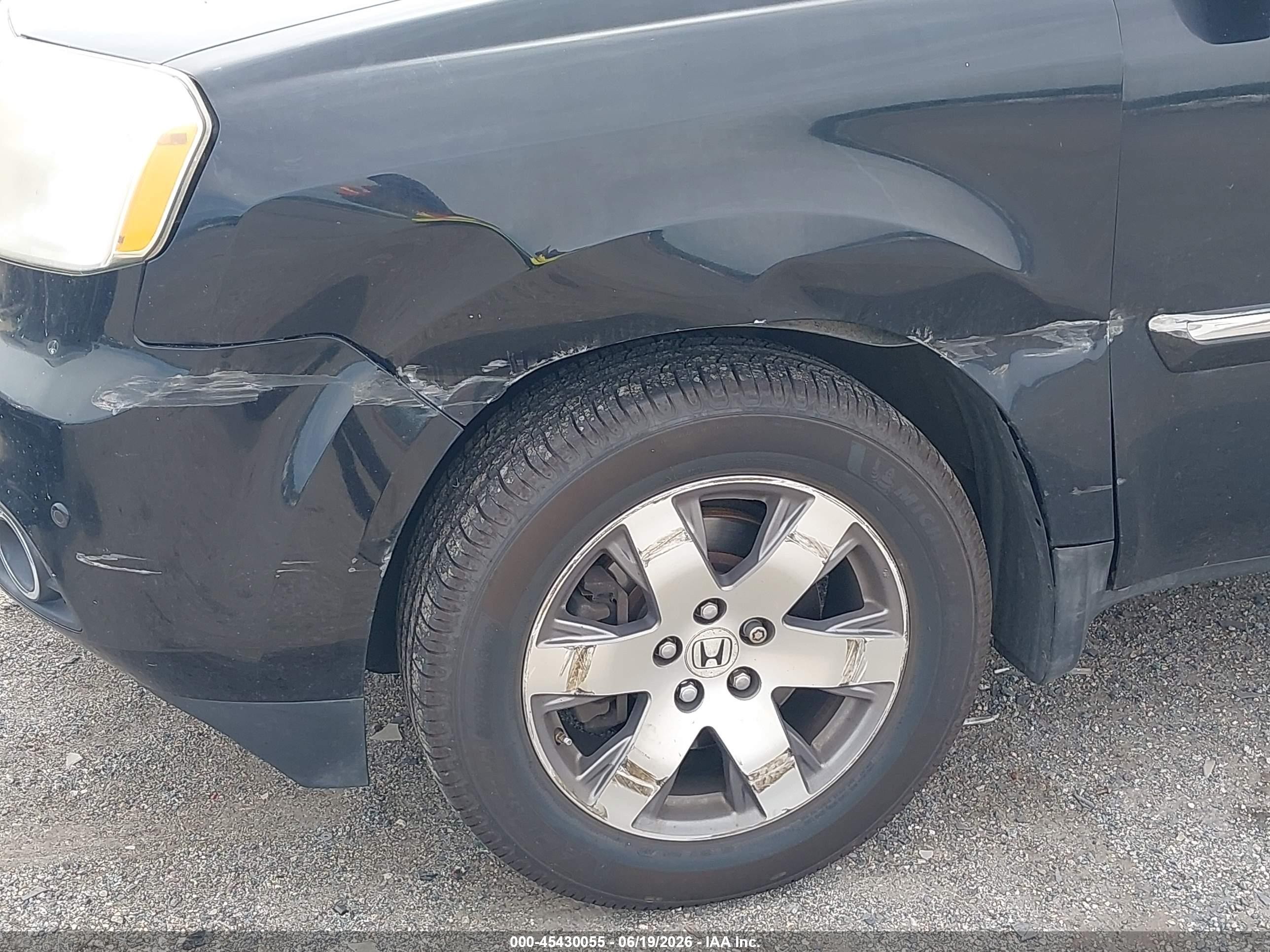 2014 Honda Pilot Touring Black vin: 5FNYF4H96EB050390