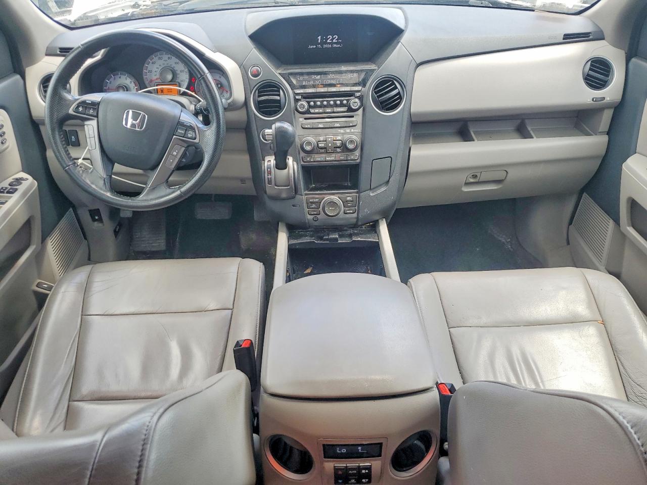 2014 Honda Pilot Touring White vin: 5FNYF4H96EB051555