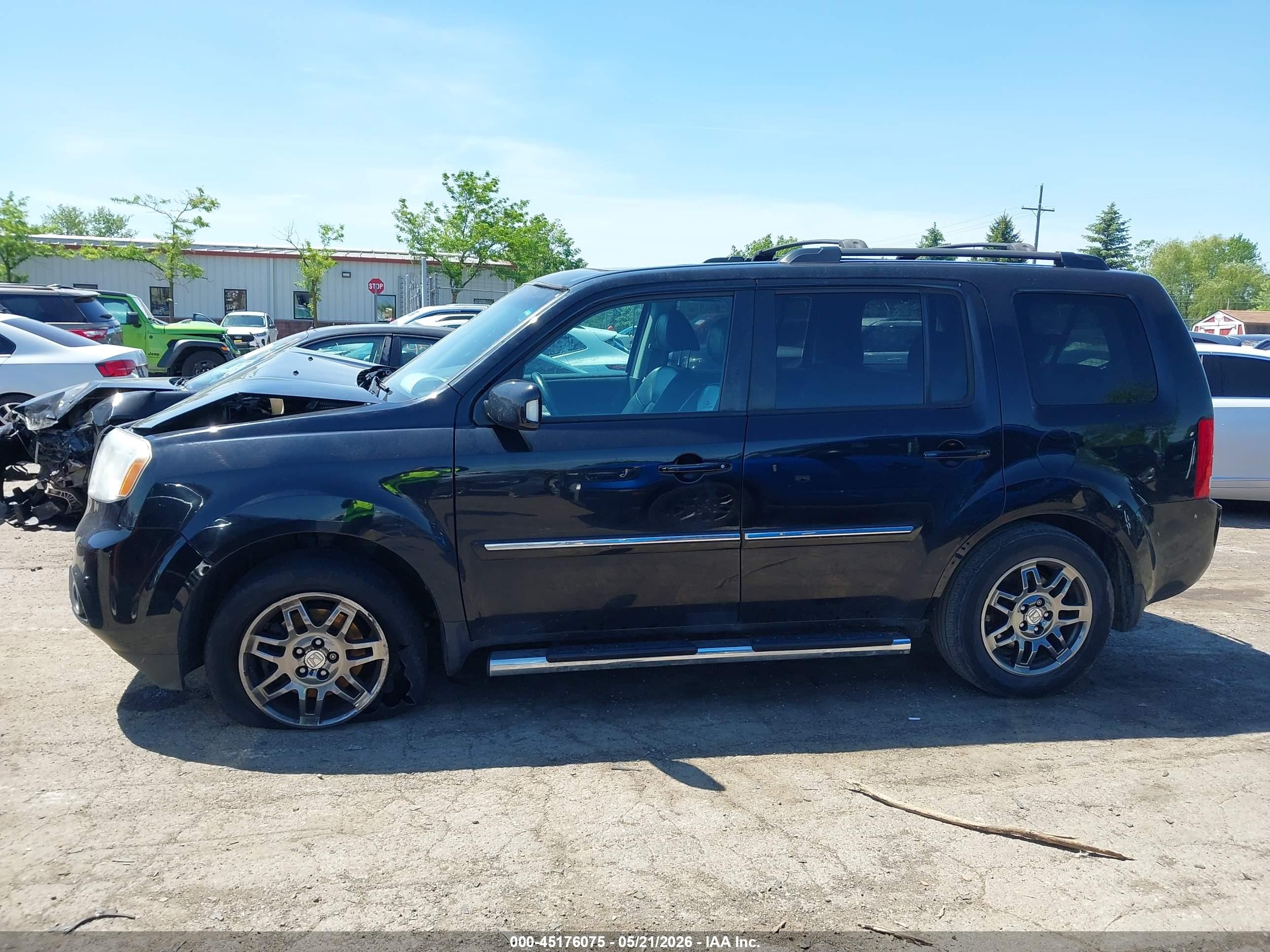 2015 Honda Pilot Touring Black vin: 5FNYF4H96FB026916