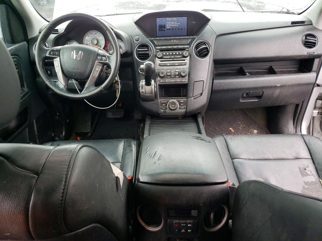 2015 Honda Pilot Touring Silver vin: 5FNYF4H96FB043747