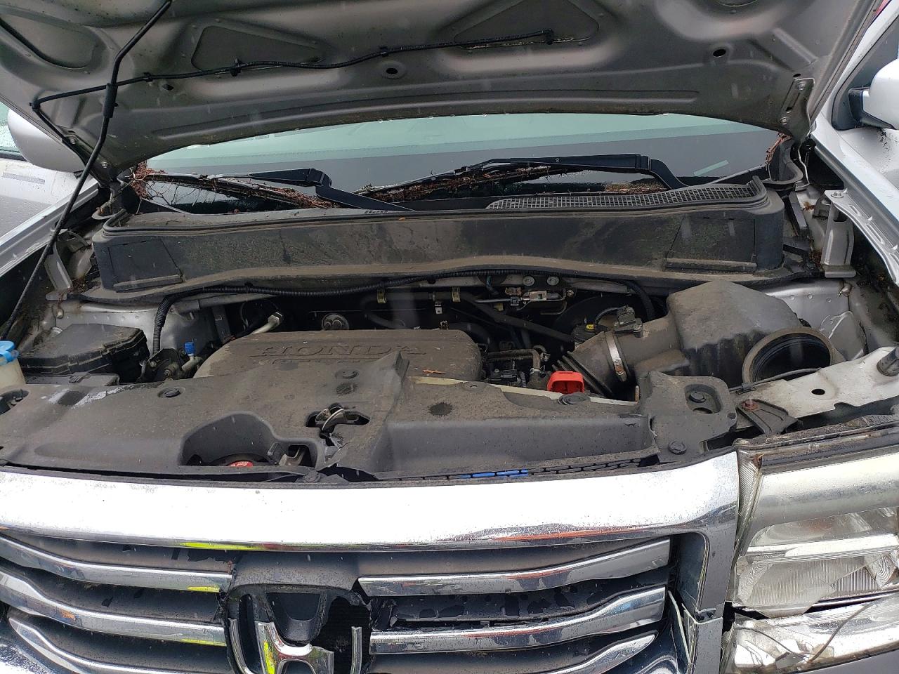 2015 Honda Pilot Touring Silver vin: 5FNYF4H96FB043747
