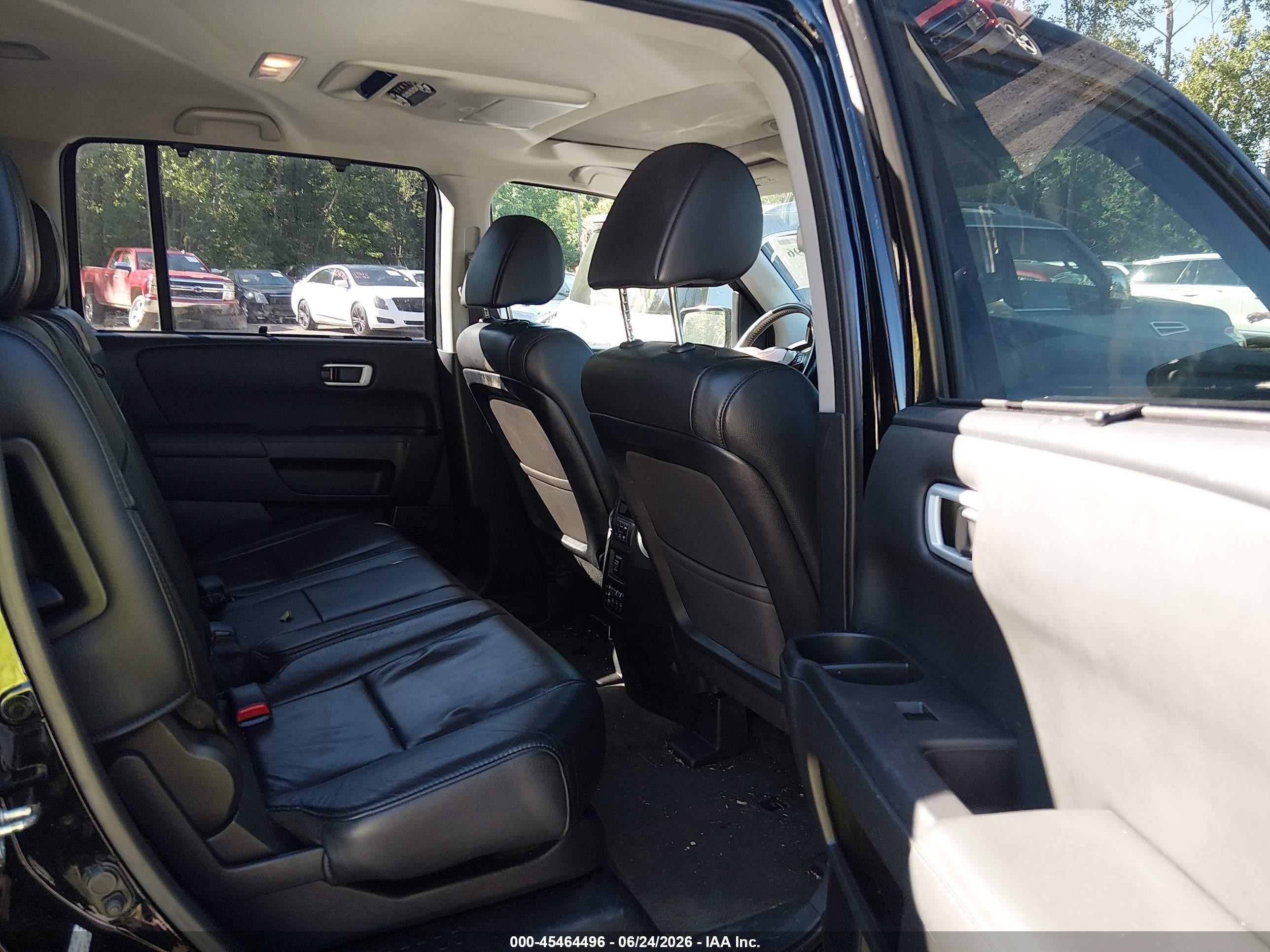 2015 Honda Pilot Touring Черный vin: 5FNYF4H96FB053937