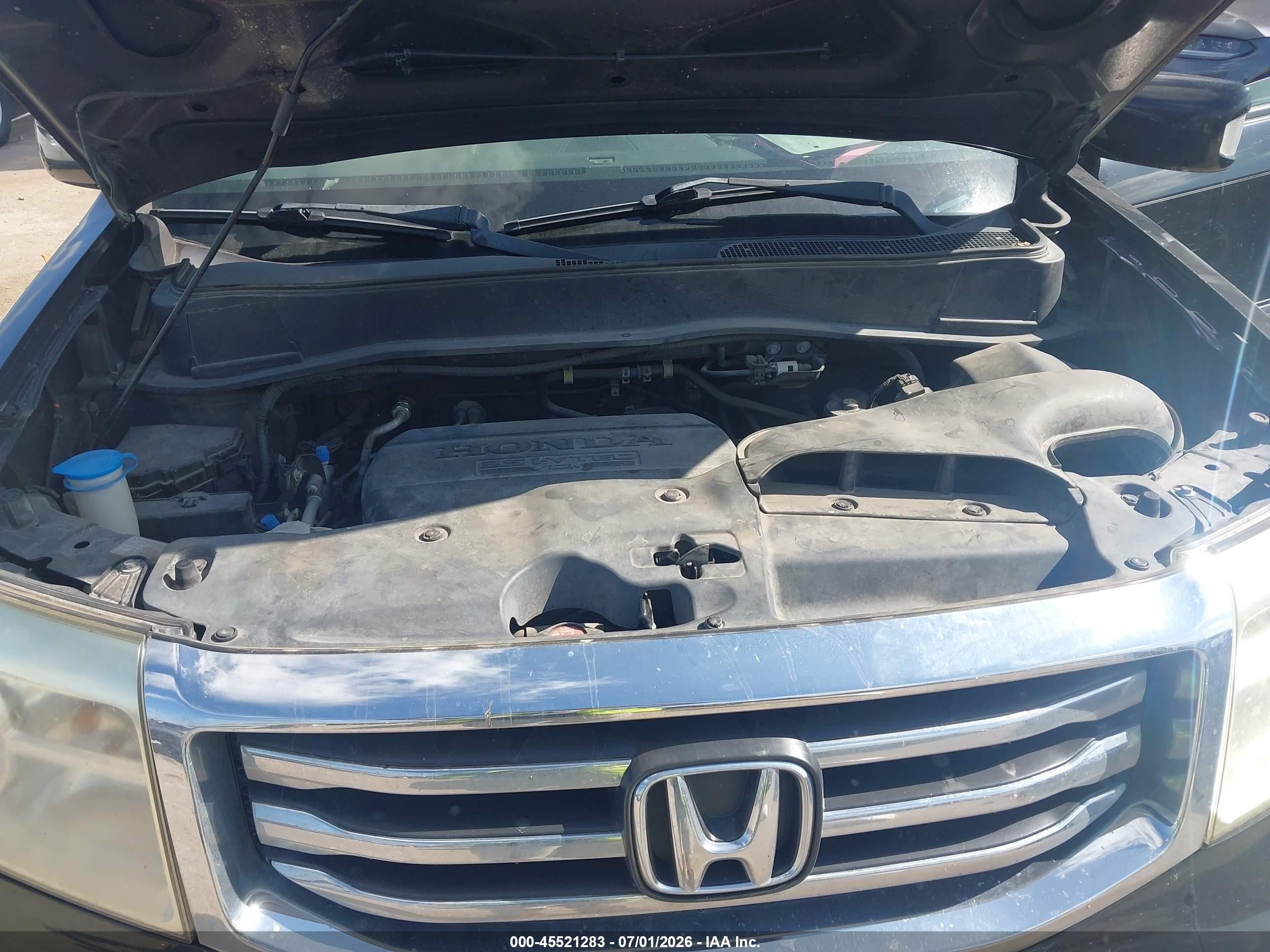 2013 Honda Pilot Touring Black vin: 5FNYF4H97DB018711