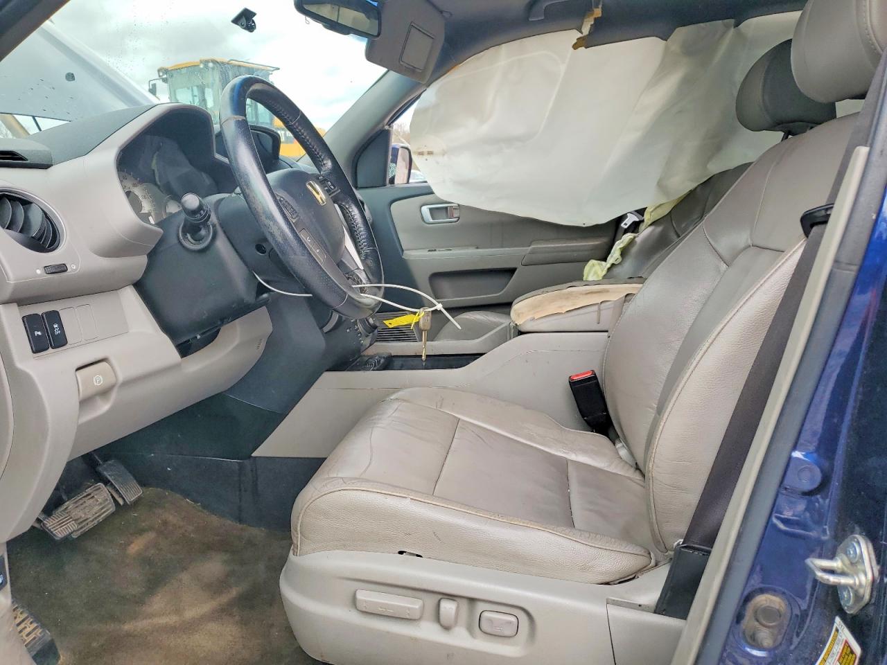 2013 Honda Pilot Touring Blue vin: 5FNYF4H97DB024685