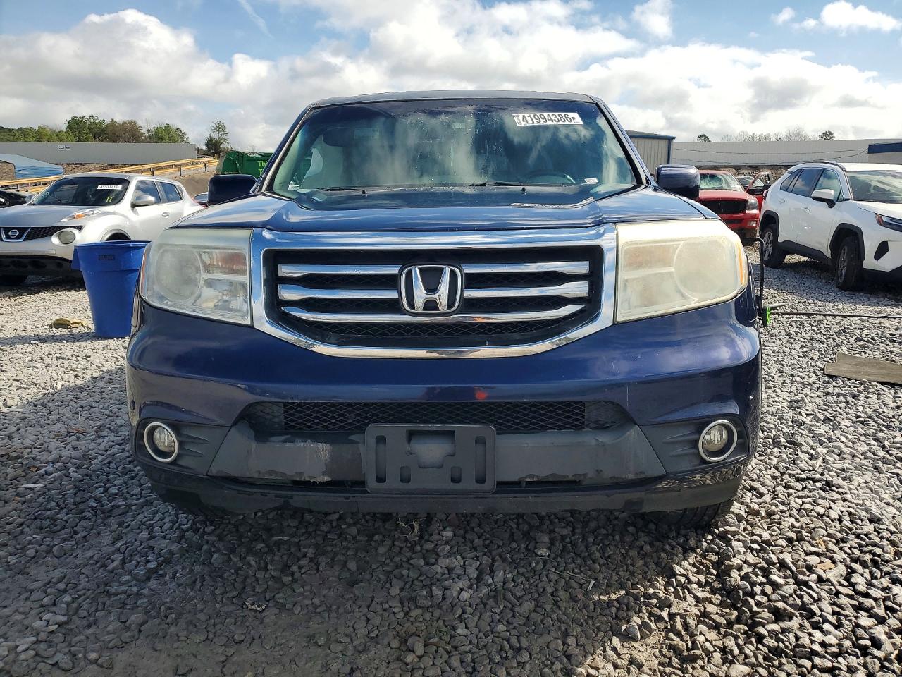 2013 Honda Pilot Touring Blue vin: 5FNYF4H97DB024685